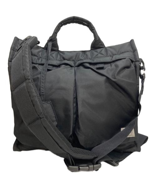 PORTER（ポーター）PORTER (ポーター) HYKE (ハイク) 2WAY TOTE BAG  ブラックの古着・服飾アイテム