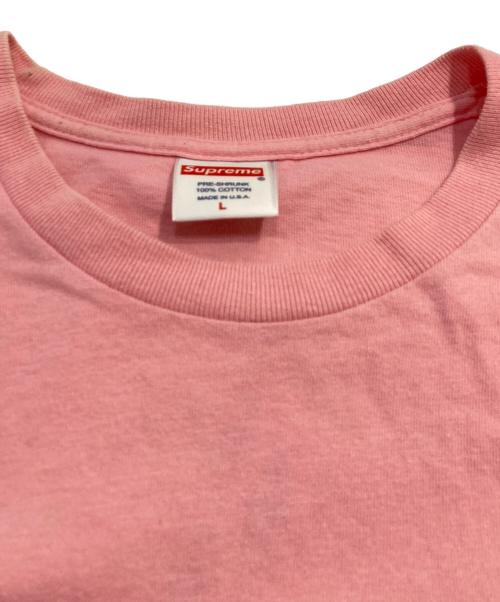 SUPREME（シュプリーム）SUPREME (シュプリーム) Wild L/S Tee ピンク サイズ:Lの古着・服飾アイテム