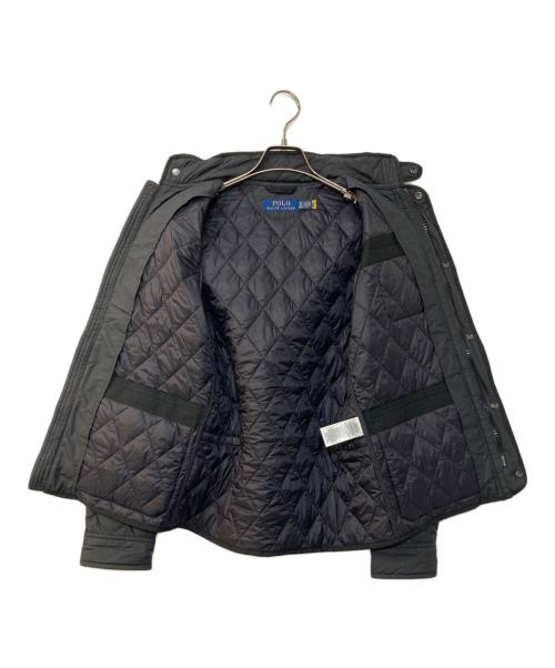 POLO RALPH LAUREN（ポロ・ラルフローレン）POLO RALPH LAUREN (ポロ・ラルフローレン) キルティングパデットジャケット ブラック サイズ:XSの古着・服飾アイテム