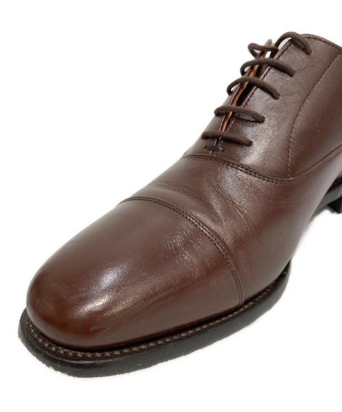 SCOTCH GRAIN（スコッチグレイン）SCOTCH GRAIN (スコッチグレイン) ASSURANCE ストレートチップシューズ ブラウン サイズ:24.5の古着・服飾アイテム