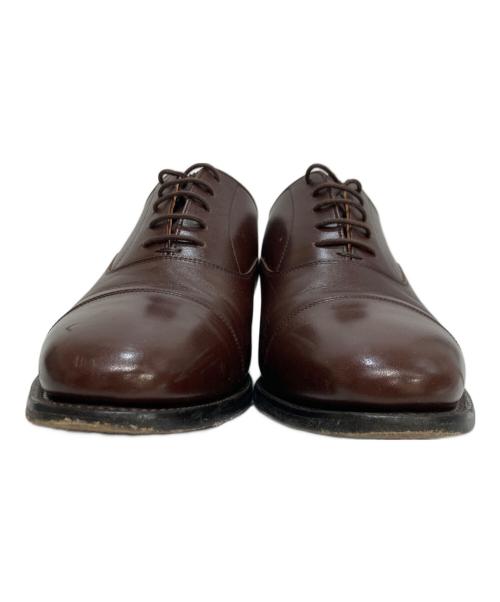 SCOTCH GRAIN（スコッチグレイン）SCOTCH GRAIN (スコッチグレイン) ASSURANCE ストレートチップシューズ ブラウン サイズ:24.5の古着・服飾アイテム