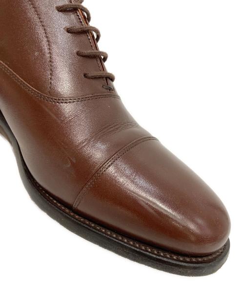SCOTCH GRAIN（スコッチグレイン）SCOTCH GRAIN (スコッチグレイン) ASSURANCE ストレートチップシューズ ブラウン サイズ:24.5の古着・服飾アイテム