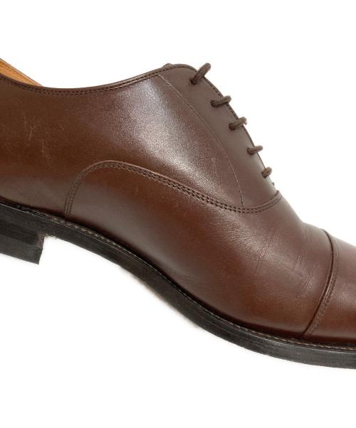 SCOTCH GRAIN（スコッチグレイン）SCOTCH GRAIN (スコッチグレイン) ASSURANCE ストレートチップシューズ ブラウン サイズ:24.5の古着・服飾アイテム
