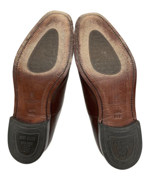 SCOTCH GRAIN（スコッチグレイン）SCOTCH GRAIN (スコッチグレイン) ASSURANCE ストレートチップシューズ ブラウン サイズ:24.5の古着・服飾アイテム