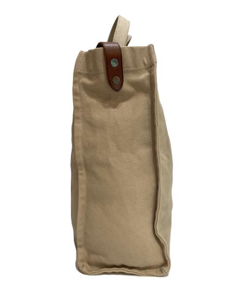 RRL（ダブルアールエル）RRL (ダブルアールエル) カーペンターキャンバストートバッグ ベージュ サイズ:35cm×36cm×14cmの古着・服飾アイテム