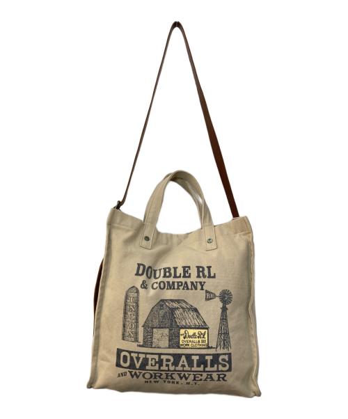 RRL（ダブルアールエル）RRL (ダブルアールエル) カーペンターキャンバストートバッグ ベージュ サイズ:35cm×36cm×14cmの古着・服飾アイテム