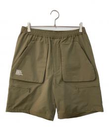 FreshService（フレッシュサービス）の古着「SOLOTEX TWILL FUNCTIONAL SHORT ソロテックスツイルファンクショナルショーツ」｜オリーブ