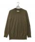Maison Margiela（メゾンマルジェラ）の古着「ウールL/Sニット」｜オリーブ