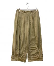 Needles（ニードルズ）の古着「H.D.Pant Military」｜ベージュ