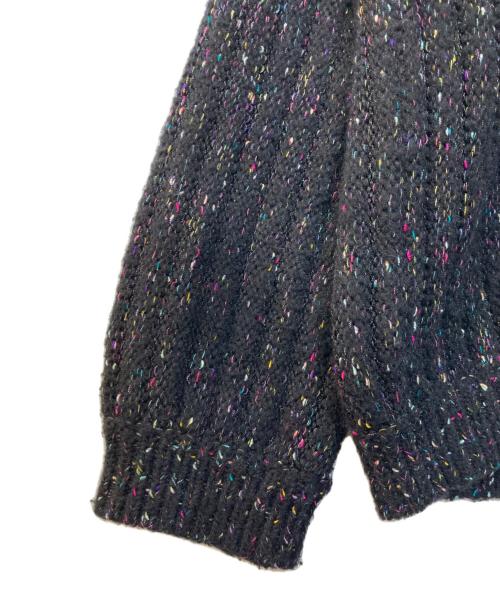 SUPREME（シュプリーム）SUPREME (シュプリーム) confetti cardigan コンフェッティカーディガン ブラック サイズ:Lの古着・服飾アイテム