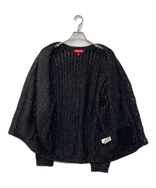SUPREME（シュプリーム）SUPREME (シュプリーム) confetti cardigan コンフェッティカーディガン ブラック サイズ:Lの古着・服飾アイテム
