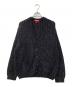 SUPREME（シュプリーム）の古着「confetti cardigan コンフェッティカーディガン」｜ブラック