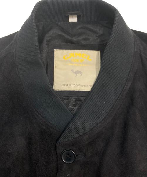 CAMEL（キャメル）CAMEL (キャメル) レザーボタンブルゾン ネイビー サイズ:Lの古着・服飾アイテム