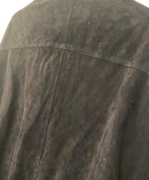 CAMEL（キャメル）CAMEL (キャメル) レザーボタンブルゾン ネイビー サイズ:Lの古着・服飾アイテム