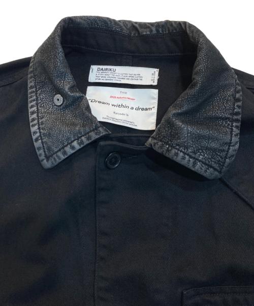 DAIRIKU（ダイリク）DAIRIKU (ダイリク) Cooper Vintage Washed Hunting Jacket ブラック サイズ:Lの古着・服飾アイテム
