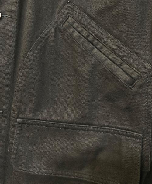 DAIRIKU（ダイリク）DAIRIKU (ダイリク) Cooper Vintage Washed Hunting Jacket ブラック サイズ:Lの古着・服飾アイテム