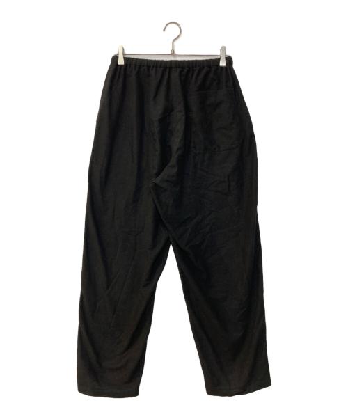 COMOLI（コモリ）COMOLI (コモリ) コットンネルテーパードパンツ ブラック サイズ:1の古着・服飾アイテム