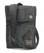 PORTERポーター）の古着「TANKER NAVIGATOR BAG トラベルケース」｜ブラック