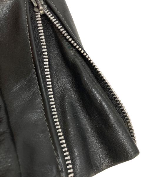 SCHOTT BROS.（ショット）SCHOTT BROS. (ショット) NYLON (ナイロン) 別注ワンスター ダブルライダース ブラック サイズ:32の古着・服飾アイテム