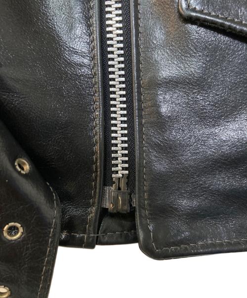 SCHOTT BROS.（ショット）SCHOTT BROS. (ショット) NYLON (ナイロン) 別注ワンスター ダブルライダース ブラック サイズ:32の古着・服飾アイテム