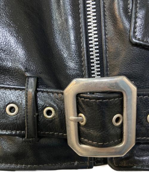 SCHOTT BROS.（ショット）SCHOTT BROS. (ショット) NYLON (ナイロン) 別注ワンスター ダブルライダース ブラック サイズ:32の古着・服飾アイテム