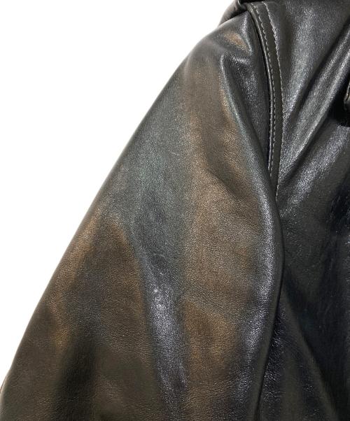 SCHOTT BROS.（ショット）SCHOTT BROS. (ショット) NYLON (ナイロン) 別注ワンスター ダブルライダース ブラック サイズ:32の古着・服飾アイテム
