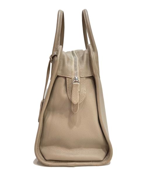 Hoaw（ハァウ）Hoaw (ハァウ) ミニボストンバッグ ベージュの古着・服飾アイテム