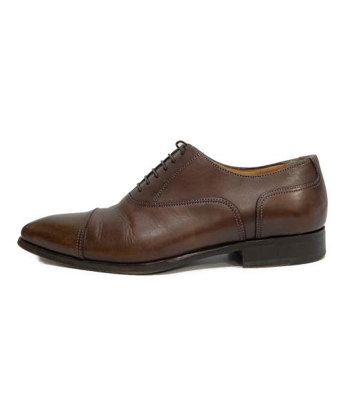 Santoni（サントーニ）Santoni (サントーニ) ストレートチップシューズ ブラウン サイズ:6の古着・服飾アイテム