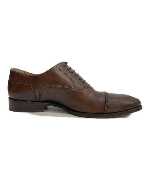 Santoni（サントーニ）Santoni (サントーニ) ストレートチップシューズ ブラウン サイズ:6の古着・服飾アイテム