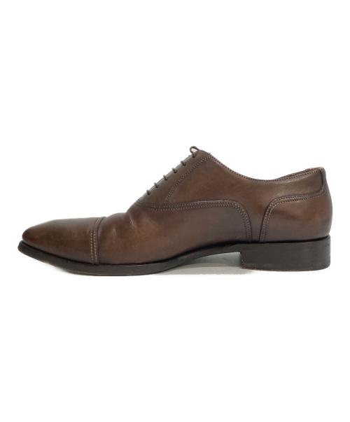 Santoni（サントーニ）Santoni (サントーニ) ストレートチップシューズ ブラウン サイズ:6の古着・服飾アイテム