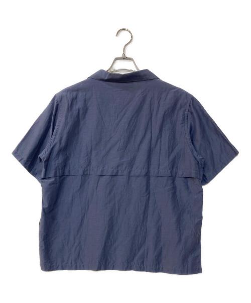 YOKE（ヨーク）YOKE (ヨーク) OPEN COLLAR SHIRT オープンカラーシャツ ネイビー サイズ:XSの古着・服飾アイテム