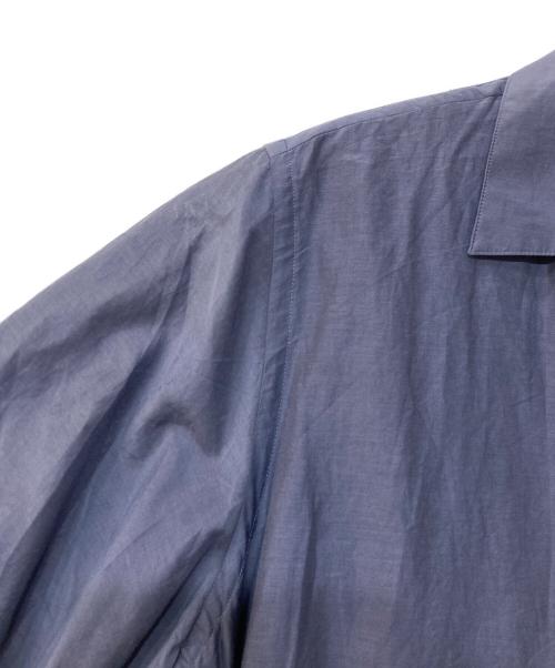 YOKE（ヨーク）YOKE (ヨーク) OPEN COLLAR SHIRT オープンカラーシャツ ネイビー サイズ:XSの古着・服飾アイテム
