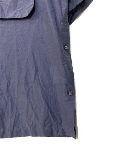YOKE（ヨーク）YOKE (ヨーク) OPEN COLLAR SHIRT オープンカラーシャツ ネイビー サイズ:XSの古着・服飾アイテム