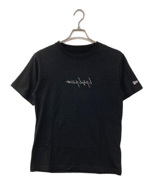 New Era（ニューエラ）New Era (ニューエラ) YOHJI YAMAMOTO (ヨウジヤマモト) SS COTTON TEE YY D Tシャツ ブラック サイズ:SMALLの古着・服飾アイテム