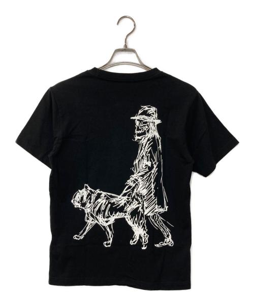 New Era（ニューエラ）New Era (ニューエラ) YOHJI YAMAMOTO (ヨウジヤマモト) SS COTTON TEE YY D Tシャツ ブラック サイズ:SMALLの古着・服飾アイテム
