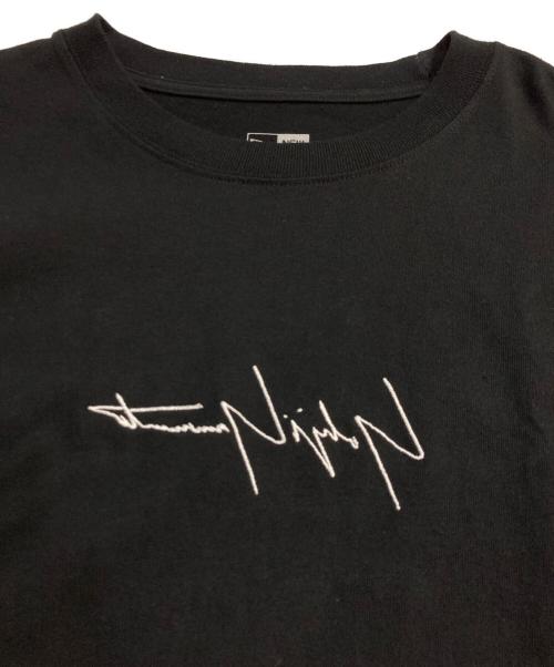 New Era（ニューエラ）New Era (ニューエラ) YOHJI YAMAMOTO (ヨウジヤマモト) SS COTTON TEE YY D Tシャツ ブラック サイズ:SMALLの古着・服飾アイテム