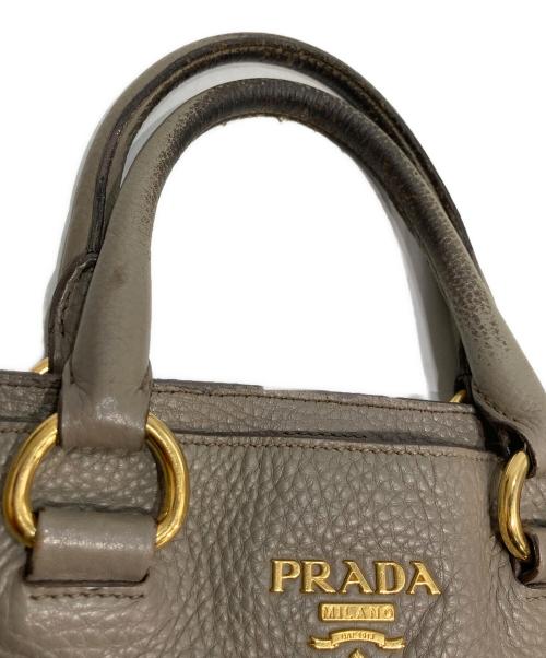 PRADA（プラダ）PRADA (プラダ) 2WAYバッグ ベージュの古着・服飾アイテム