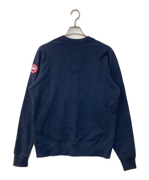 CANADA GOOSE（カナダグース）CANADA GOOSE (カナダグース) ヒューロンクルーネックスウェット ネイビー サイズ:Mの古着・服飾アイテム