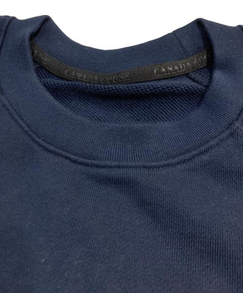 CANADA GOOSE（カナダグース）CANADA GOOSE (カナダグース) ヒューロンクルーネックスウェット ネイビー サイズ:Mの古着・服飾アイテム