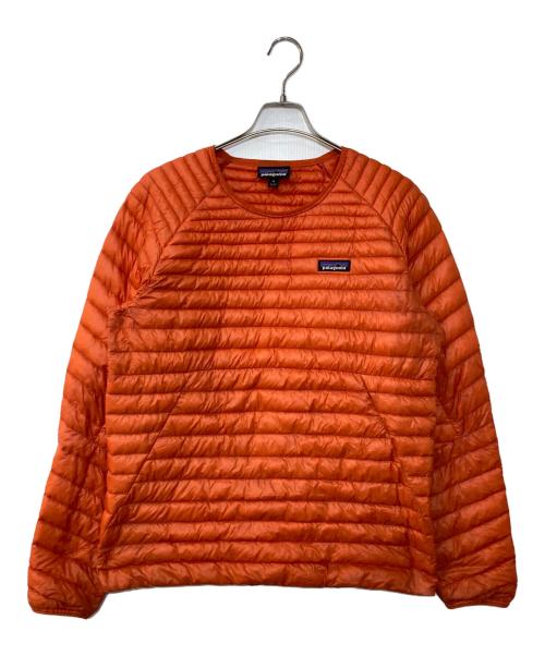 Patagonia（パタゴニア）Patagonia (パタゴニア) UltraAlpine Down Crew ウルトラアルパイン・ダウン・クルー オレンジ サイズ:Mの古着・服飾アイテム