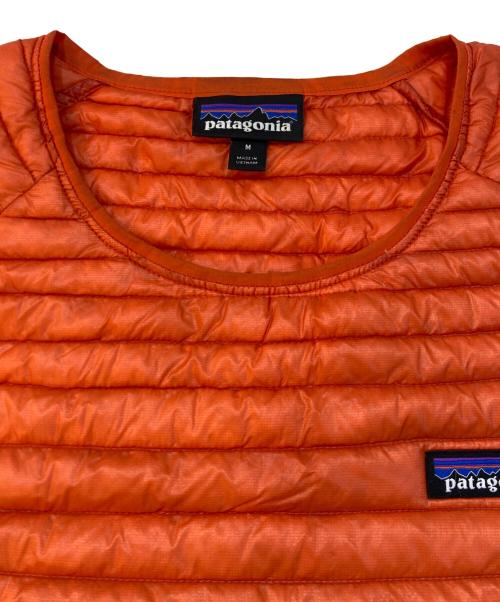 Patagonia（パタゴニア）Patagonia (パタゴニア) UltraAlpine Down Crew ウルトラアルパイン・ダウン・クルー オレンジ サイズ:Mの古着・服飾アイテム