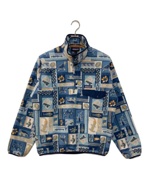 Patagonia SYNCHILLA（パタゴニア シンチラ）Patagonia SYNCHILLA (パタゴニア シンチラ) シンチラスナップT ブルー サイズ:Sの古着・服飾アイテム