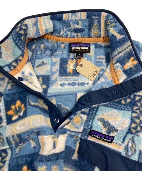Patagonia SYNCHILLA（パタゴニア シンチラ）Patagonia SYNCHILLA (パタゴニア シンチラ) シンチラスナップT ブルー サイズ:Sの古着・服飾アイテム