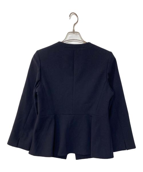 PLST（プラステ）PLST (プラステ) ウォームリザーブカラーレスセットアップ ネイビー サイズ:ジャケットL/パンツMの古着・服飾アイテム
