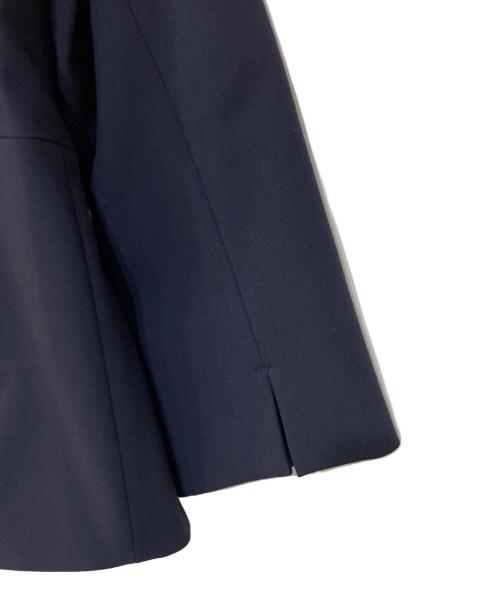 PLST（プラステ）PLST (プラステ) ウォームリザーブカラーレスセットアップ ネイビー サイズ:ジャケットL/パンツMの古着・服飾アイテム