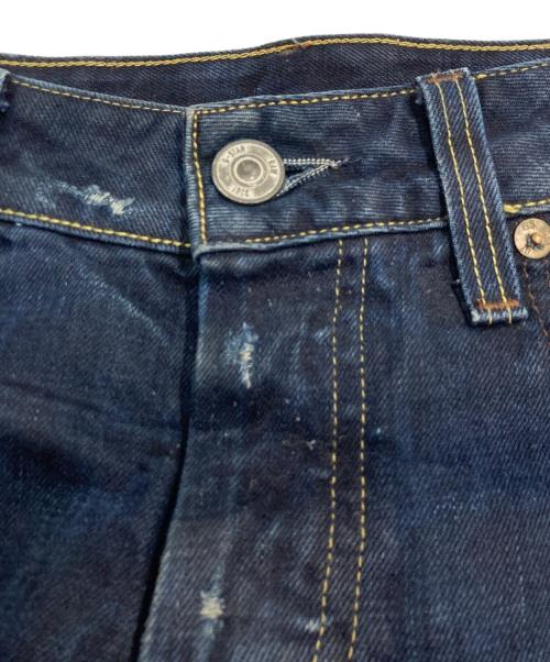 G-STAR RAW（ジースターロゥ）G-STAR RAW (ジースターロゥ) ペイントダメージデニムパンツ インディゴ サイズ:SIZE30LENGTH32の古着・服飾アイテム
