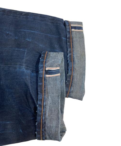 G-STAR RAW（ジースターロゥ）G-STAR RAW (ジースターロゥ) ペイントダメージデニムパンツ インディゴ サイズ:SIZE30LENGTH32の古着・服飾アイテム