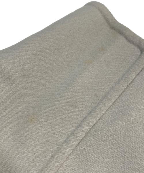 STERNBERG（スタンバーグ）STERNBERG (スタンバーグ) 140'sリバーZIPジャケットコート ホワイト サイズ:Sの古着・服飾アイテム