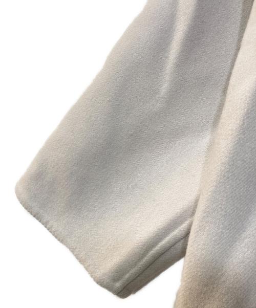 STERNBERG（スタンバーグ）STERNBERG (スタンバーグ) 140'sリバーZIPジャケットコート ホワイト サイズ:Sの古着・服飾アイテム