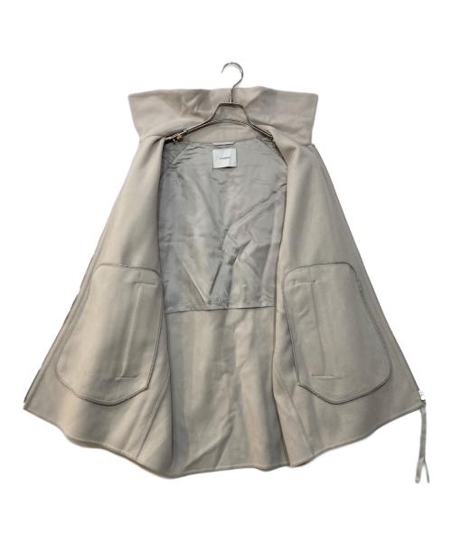 STERNBERG（スタンバーグ）STERNBERG (スタンバーグ) 140'sリバーZIPジャケットコート ホワイト サイズ:Sの古着・服飾アイテム